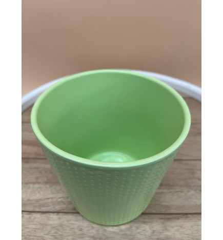 VASO POLKADOTS VERDE