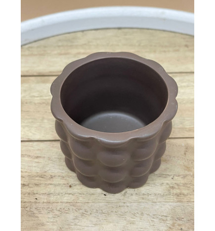 VASO BUBBLE CASTANHO